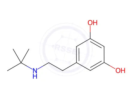 Chemical structure of Terbutaline Sulfate Impurity 26