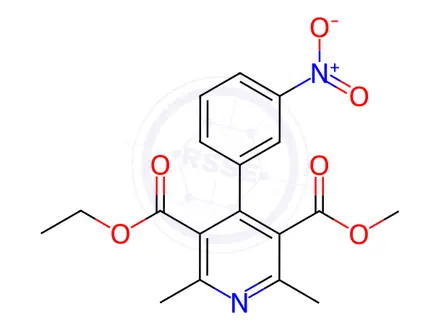Chemical structure of Nitrendipine EP Impurity A