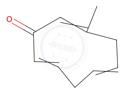 Chemical structure of 2,5,8-Cyclononatrien-1-one, 3-methyl-(9CI)