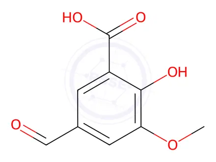 Chemical structure of Vanillin Impurity 11