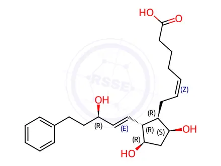 Chemical structure of Bimatoprost Impurity 6