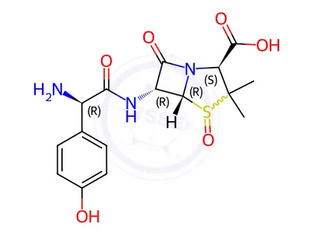 Chemical structure of Amoxicillin Impurity 23