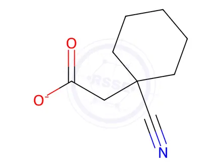 Chemical structure of Gabapentin EP Impurity B(Potassium Salt)