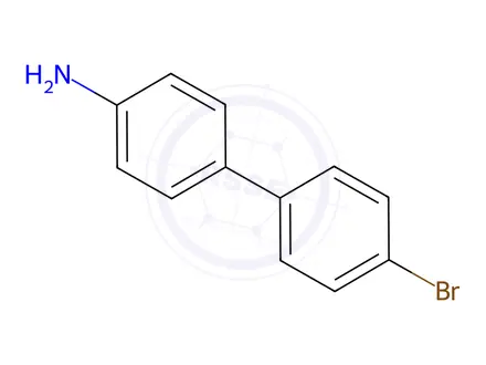 Chemical structure of 4'-Bromo-[1,1'-biphenyl]-4-amine