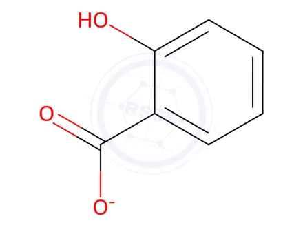 Chemical structure of Lithium 2-carboxyphenolate hydrate