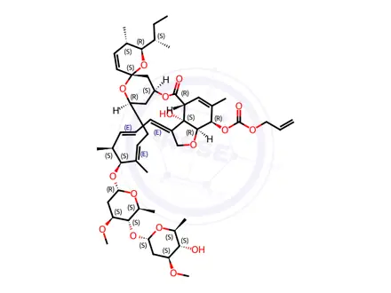 Chemical structure of Abamectin Impurity 11