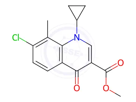 Chemical structure of Ozenoxacin Impurity 39