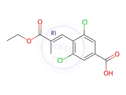 Chemical structure of Lusutrombopag Impurity 1