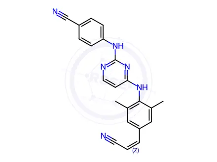 Chemical structure of Rilpivirine Impurity 20