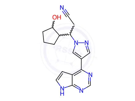 Chemical structure of Ruxolitinib Phosphate Impurity 173