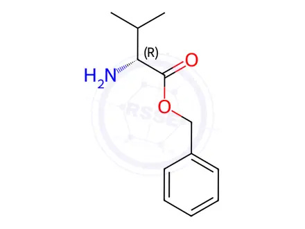 Chemical structure of D-Valine benzyl ester, 98%