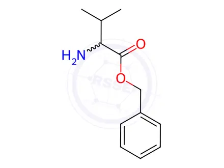 Chemical structure of Valine Benzyl Ester