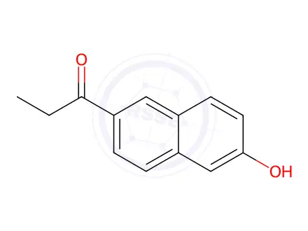Chemical structure of Naproxen Impurity 19