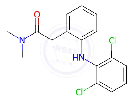 Chemical structure of Diclofenac Sodium Impurity 60