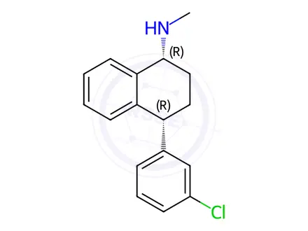 Chemical structure of Sertraline-Impurity D (Hydrochloride Salt)