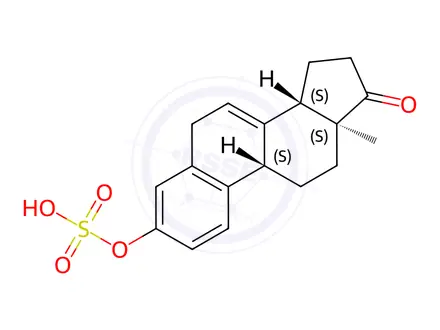 Chemical structure of Equilin Sulfate