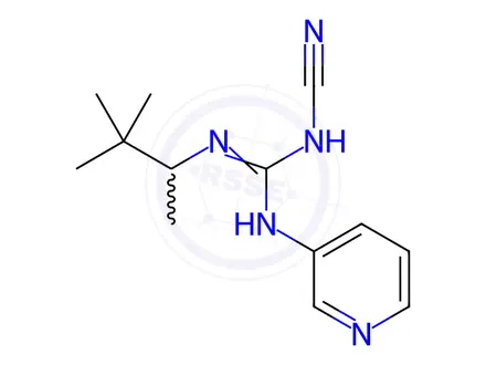 Chemical structure of Pinacidil Impurity 3