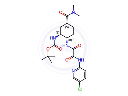 Chemical structure of Edoxaban Impurity 76