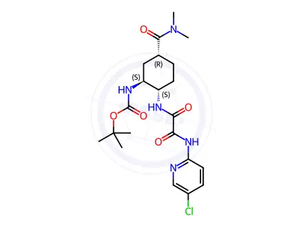 Chemical structure of Edoxaban Impurity 79