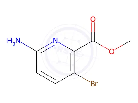 Chemical structure of Methyl 6-amino-3-bromopicolinate (BSC)
