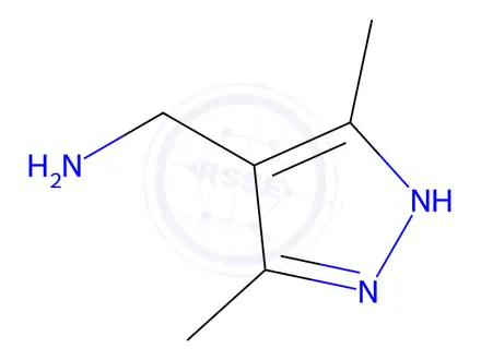 Chemical structure of (3,5-diMethyl-1H-pyrazol-4-yl)MethanaMine dihydrochloride
