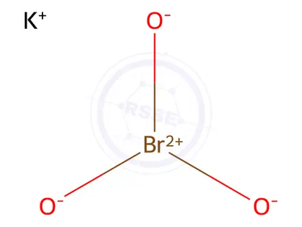 Chemical structure of Potassium bromate-Potassium bromide solution for volumetric analysis,c(1/2KBr-KBrO3)=0.05mol/L(0.05N)