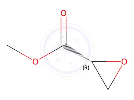 Chemical structure of (R)-Glycidic Acid Methyl Ester