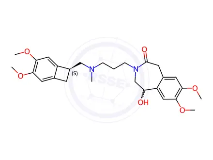 Chemical structure of Ivabradine Impurity 9