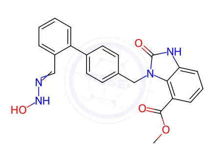 Chemical structure of Azilsartan impurity H