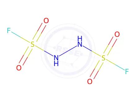 Chemical structure of Hydrazine-1,2-di(sulfonyl fluoride)