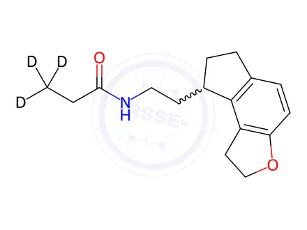 Chemical structure of rac Ramelteon-d3