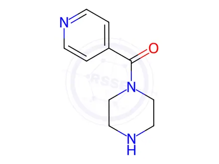 Chemical structure of 1-Isonicotinoylpiperazine DiHCl