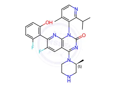 Chemical structure of Sotorasib Impurity 10