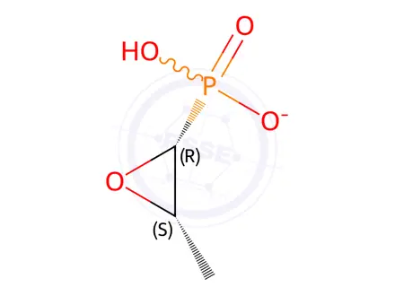 Chemical structure of Fosfomycin Sodium