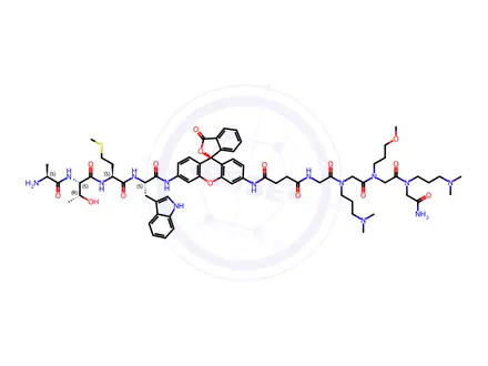 Chemical structure of Quetiapine Diether Alcohol-d8