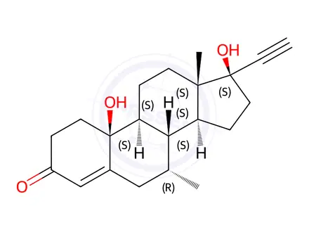 Chemical structure of Tibolone EP Impurity A