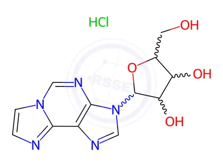 Chemical structure of 1,N6-ETHENOADENOSINE HYDROCHLORIDE
