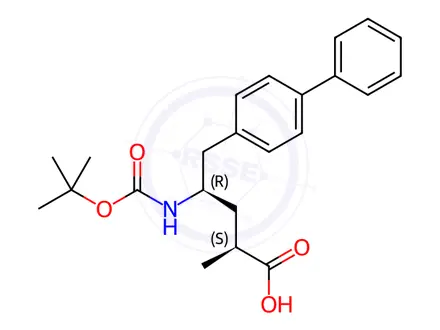 Chemical structure of LCZ696(valsartan + sacubitril) impurity 19