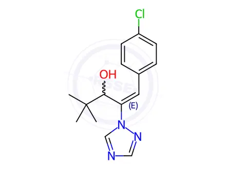 Chemical structure of Uniconazole