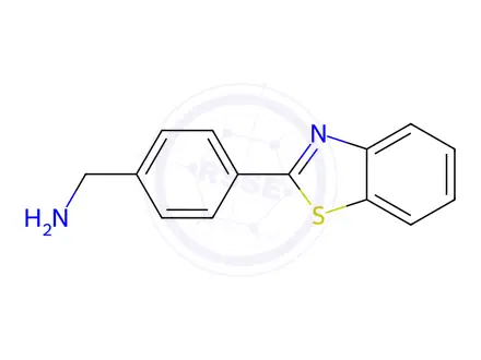 Chemical structure of (4-(Benzo[d]thiazol-2-yl)phenyl)methanamine