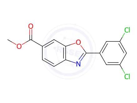 Chemical structure of Tafamidis Impurity 11