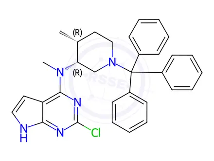 Chemical structure of Tofacitinib Impurity 85