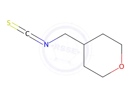 Chemical structure of 4-(isothiocyanatomethyl)oxane