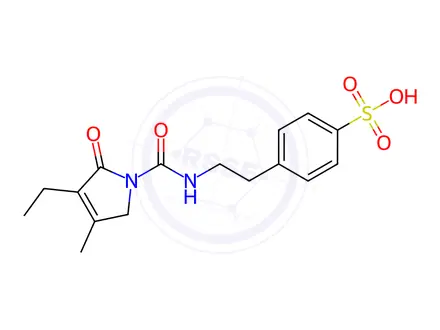 Chemical structure of Glimepiride Impurity 3