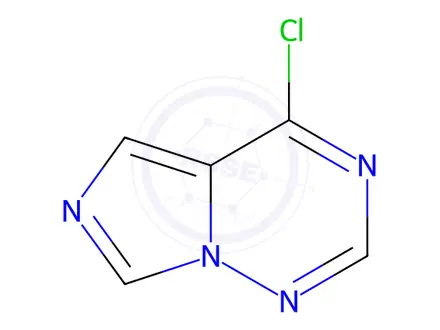 Chemical structure of 4-Chloroimidazo[1,5-f][1,2,4]triazine