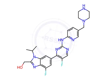 Chemical structure of Birociclib Impurity 123