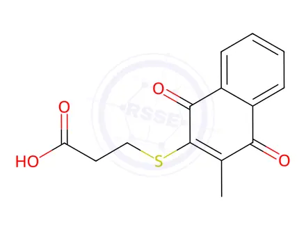 Chemical structure of VITAMIN KS-II