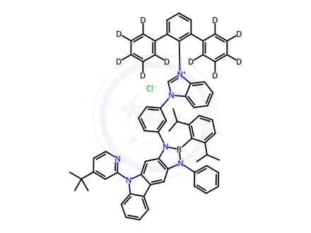 Chemical structure of 2-(tert-Butyl(methyl)amino)-1-(3-chlorophenyl)propan-1-one Hydrochloride