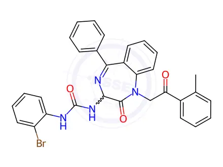 Chemical structure of YM 022 Impurity 61