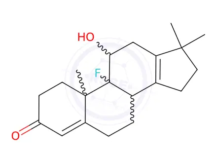 Chemical structure of Fluoxymesterone Impurity 2